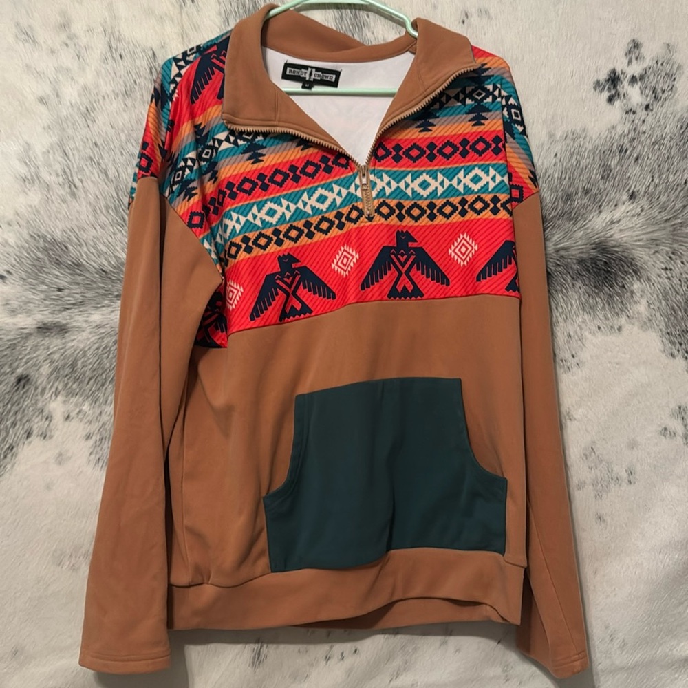 Western sweatshirt